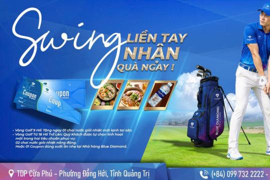 SWING HẾT MÌNH, NĂNG LƯỢNG ĐÃ CÓ BLUE DIAMOND GOLF LINKS LO TRỌN GÓI!