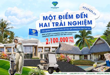 Stay & Play Quảng Trị: Combo Nghỉ Dưỡng & Chơi Golf Đẳng Cấp Chỉ Từ 2.000.000 VNĐ