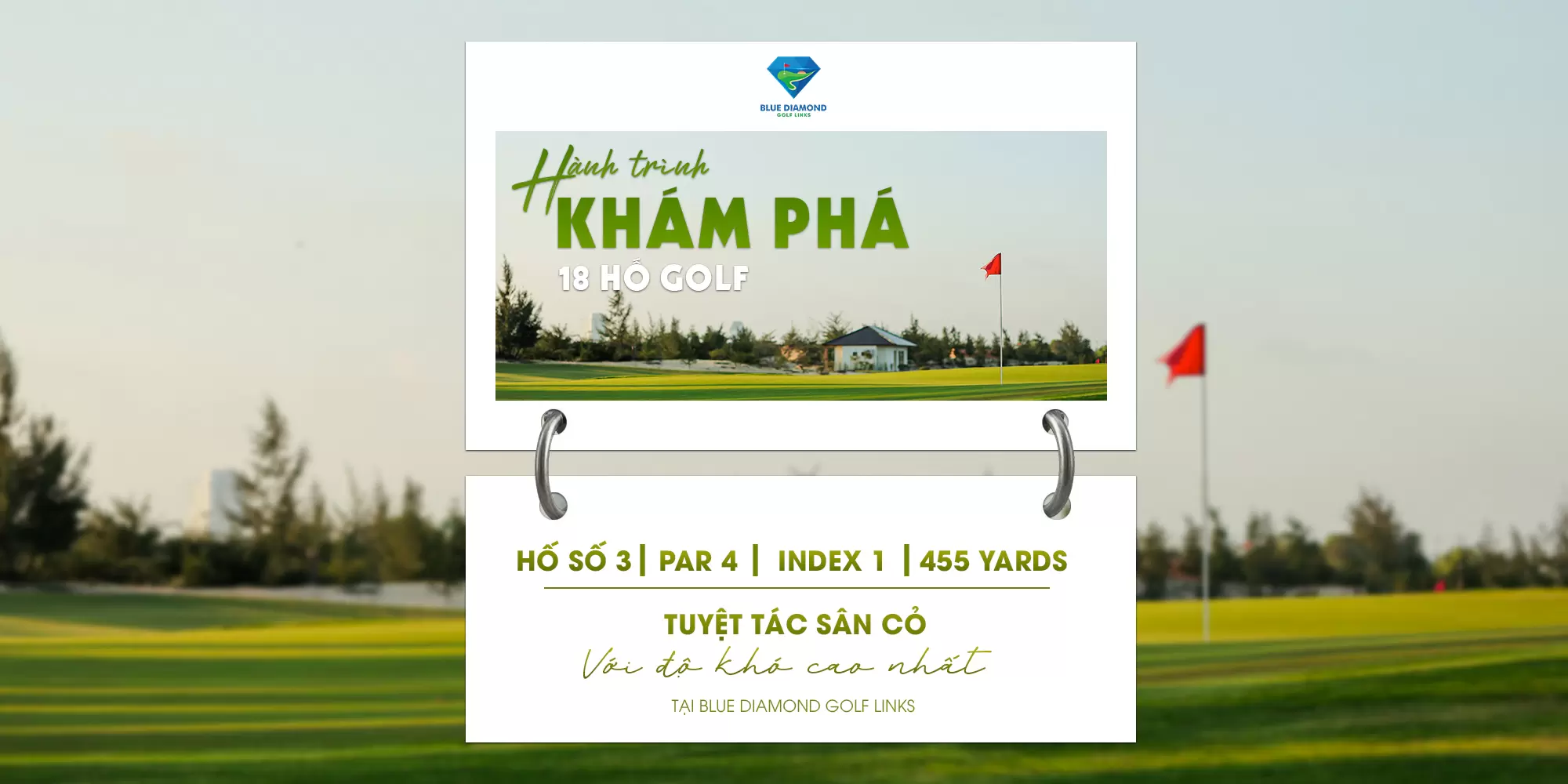 HỐ SỐ 3: BÀI TOÁN KHÓ TẠI BLUE DIAMOND GOLF LINKS – BẠN CÓ DÁM THỬ?