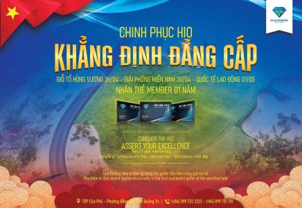 CHINH PHỤC HIO – KHẲNG ĐỊNH ĐẲNG CẤP CÙNG BLUE DIAMOND