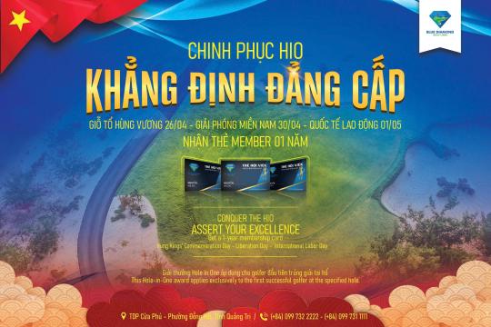 CHINH PHỤC HIO – KHẲNG ĐỊNH ĐẲNG CẤP CÙNG BLUE DIAMOND