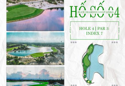HỐ SỐ 4 | PAR 3 | INDEX 7 | 245 YARDS: CHINH PHỤC HỐ PAR 3 DÀI NHẤT TẠI BLUE DIAMOND