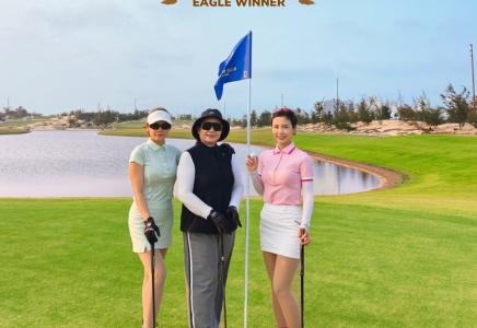 SÂN LINKS GỌI TÊN, PHÁI ĐẸP TRẢ LỜI BẰNG CÚ EAGLE ĐẦY BẢN LĨNH