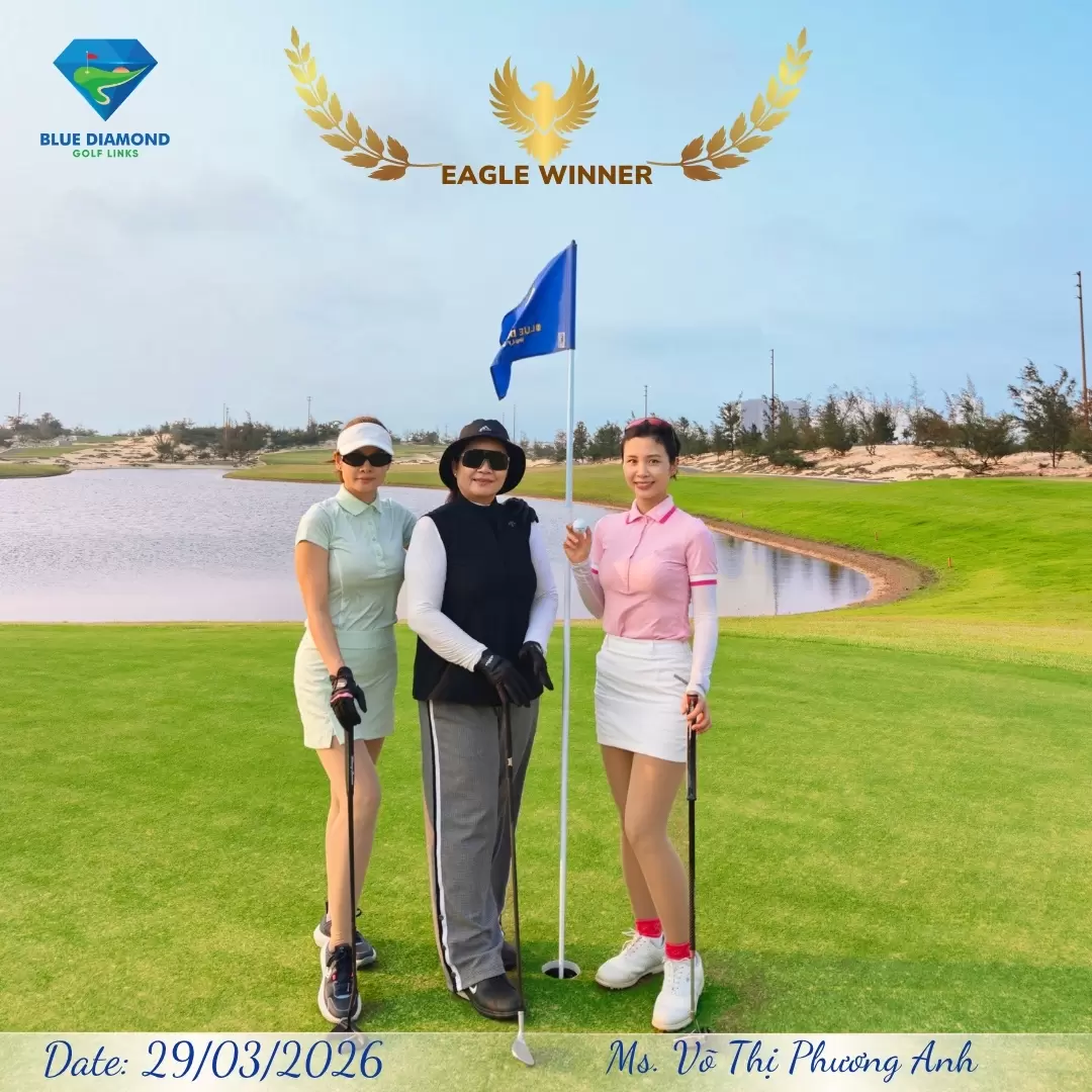 SÂN LINKS GỌI TÊN, PHÁI ĐẸP TRẢ LỜI BẰNG CÚ EAGLE ĐẦY BẢN LĨNH